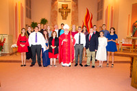 Confirmation at Our Lady of Lourdes 10-21-15