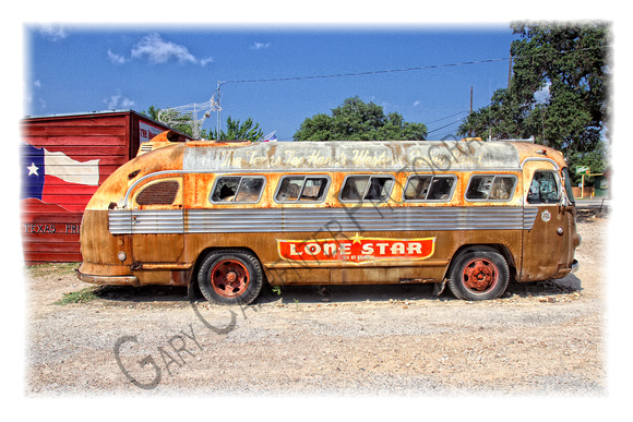Lone Star Bus at the Broken Spoke in Austin, Texas