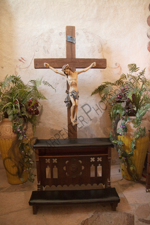 Inside the Mission San Antonio, Texas